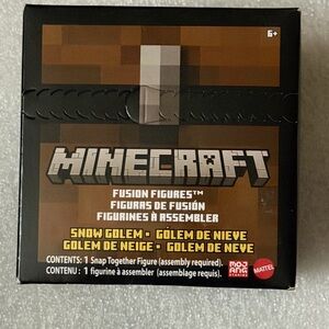 Mattel Minecraft Fusion Figures - Snow Golem